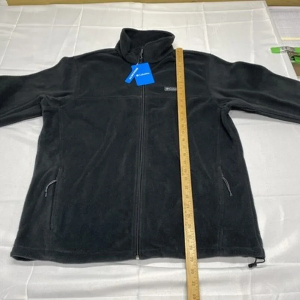 NWT Columbia Men's Steens Mountain Full Zip 2.0 Fleece Black Jacket! Brand new